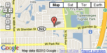 Directions to our Hollywood, Florida Hair Transplant Clinic